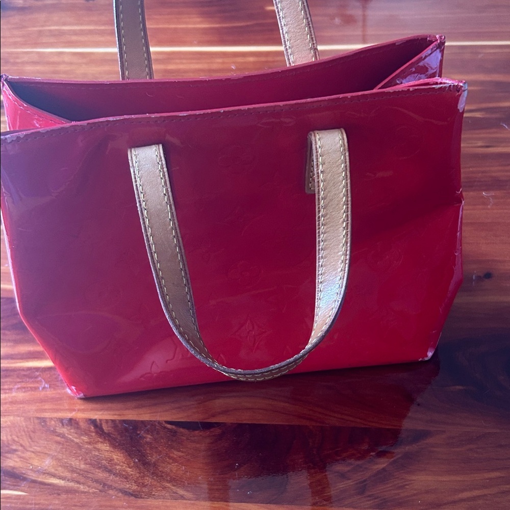 Vernis LV leather purse